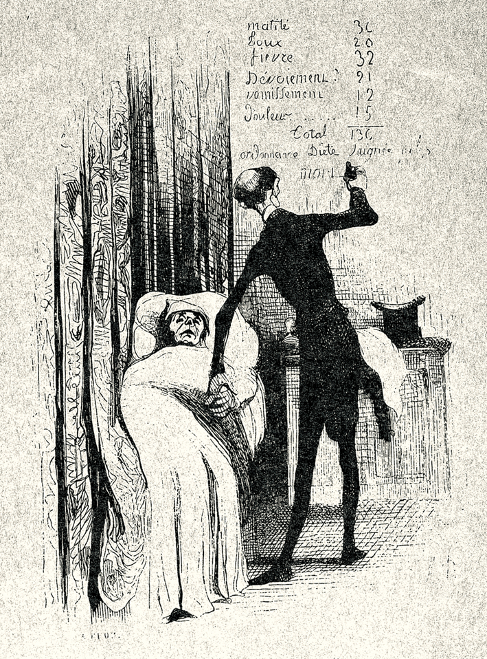  奥诺雷·杜米埃 Honore Daumier ——加账单